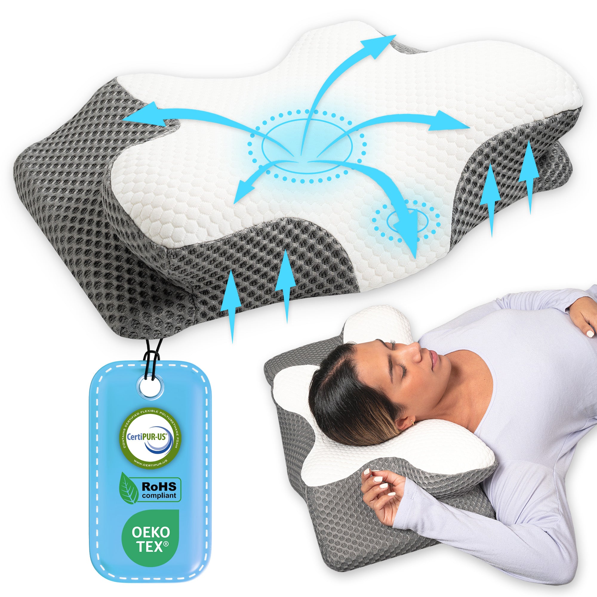 Almohada Cervical Viscoelástica DYMBLISS
