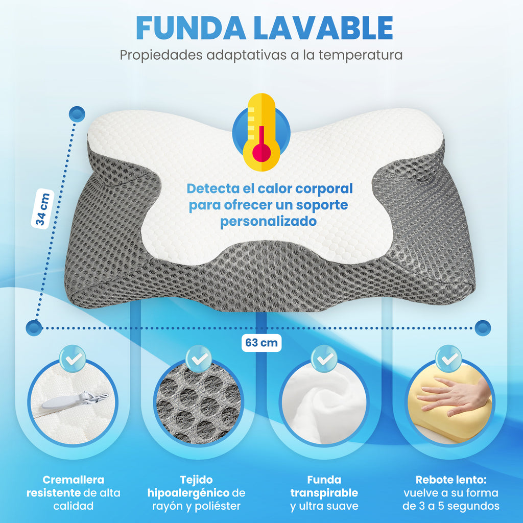 Almohada Cervical Viscoelástica DYMBLISS