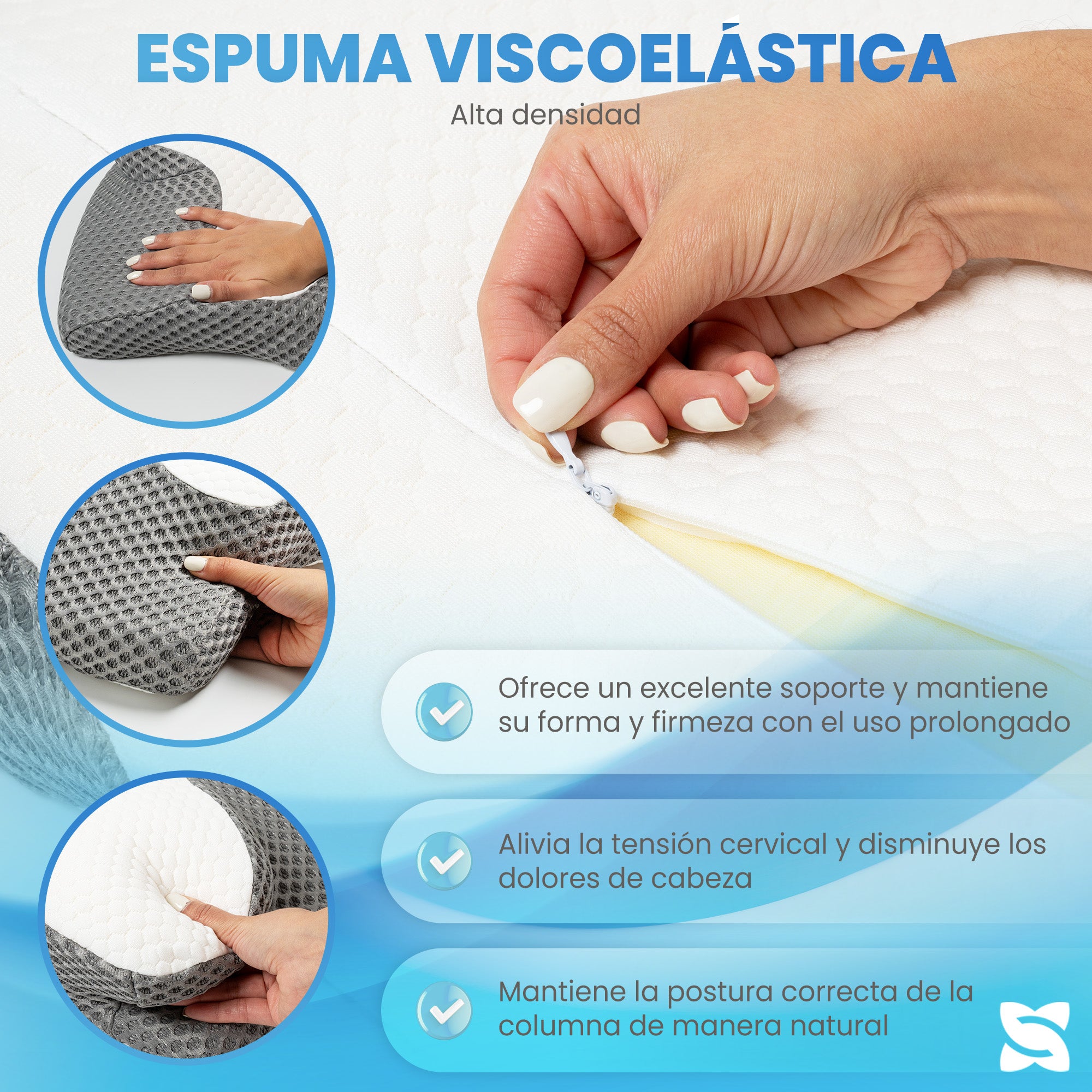 Almohada Cervical Viscoelástica DYMBLISS